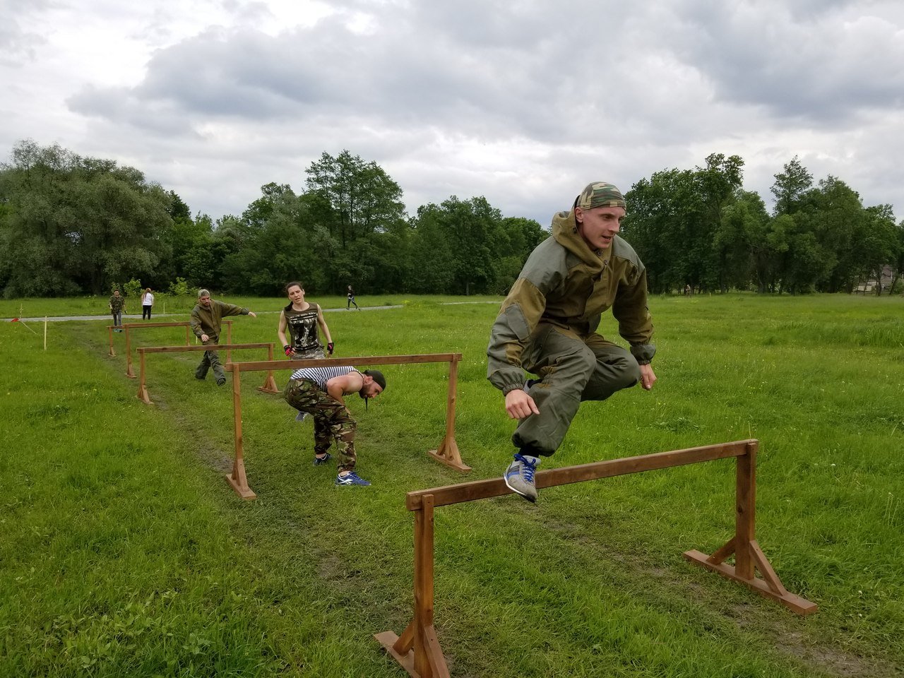 Фото полосы препятствий